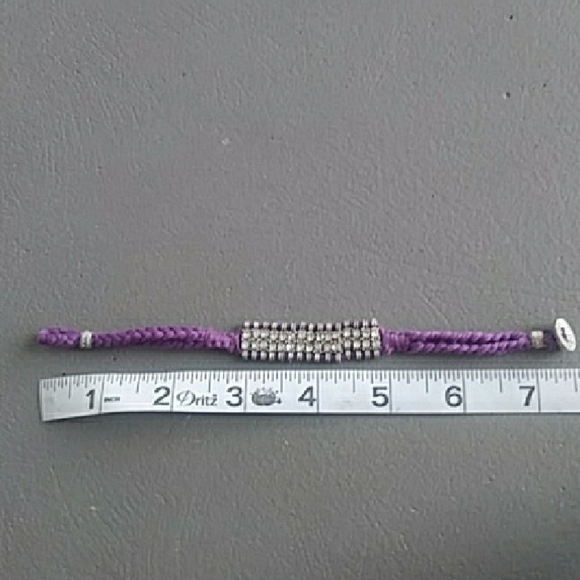 American Eagle Outfitters Purple and Silver Bracelet - Picture 4 of 5